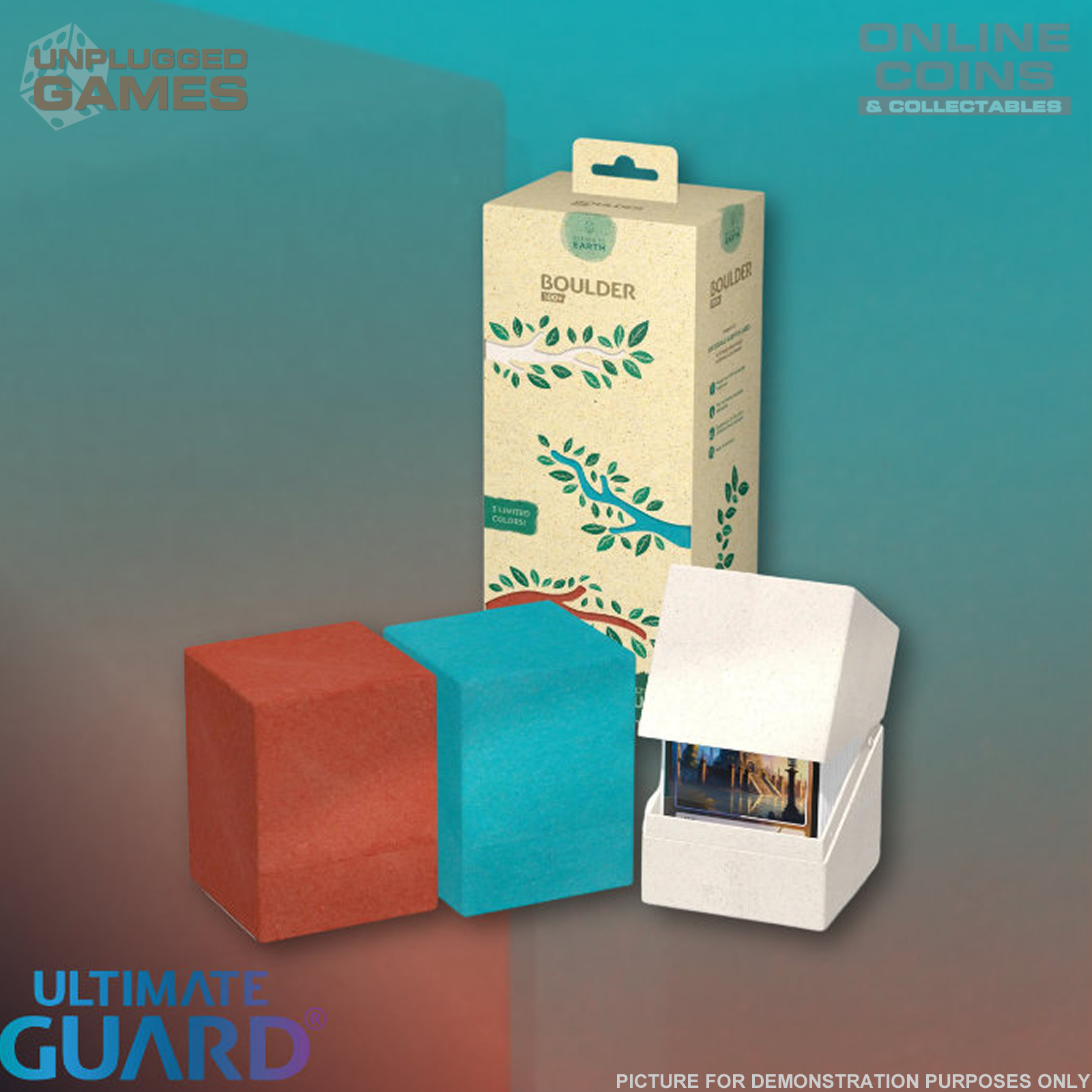 Ultimate Guard Return to Earth Boulder 100+ Deck Box Limited 3 pack